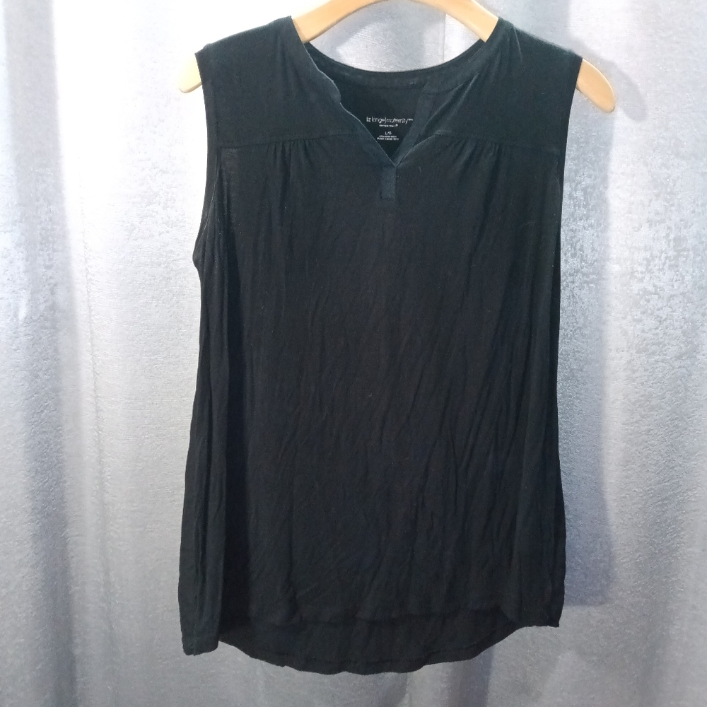 Black Maternity Tank Top